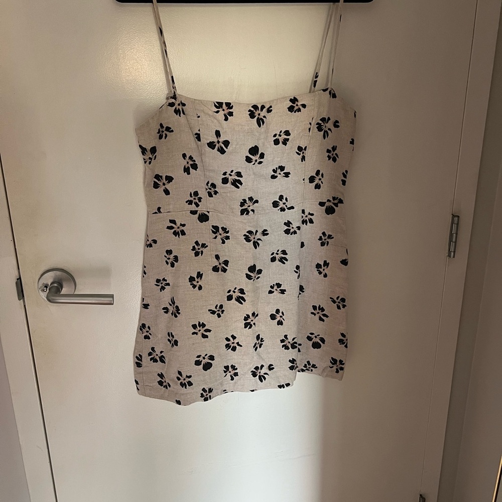 Bec + Bridge Floral Linen Dress